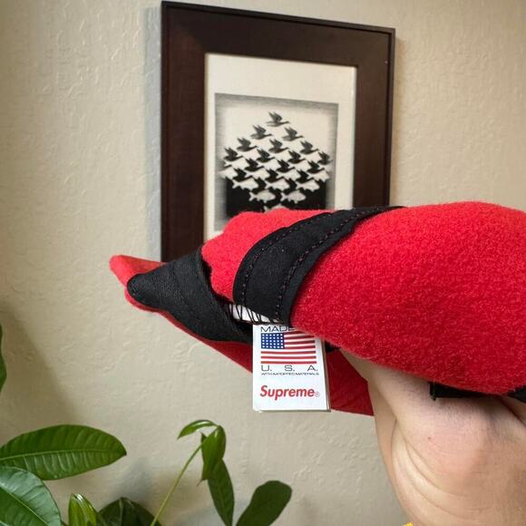 Supreme polartec small box 6 panel hat - Picture 3 of 6